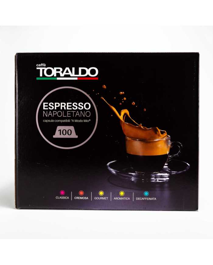 CAFFÈ TORALDO Espresso Napoletano Miscela Cremosa Compatibile Con A