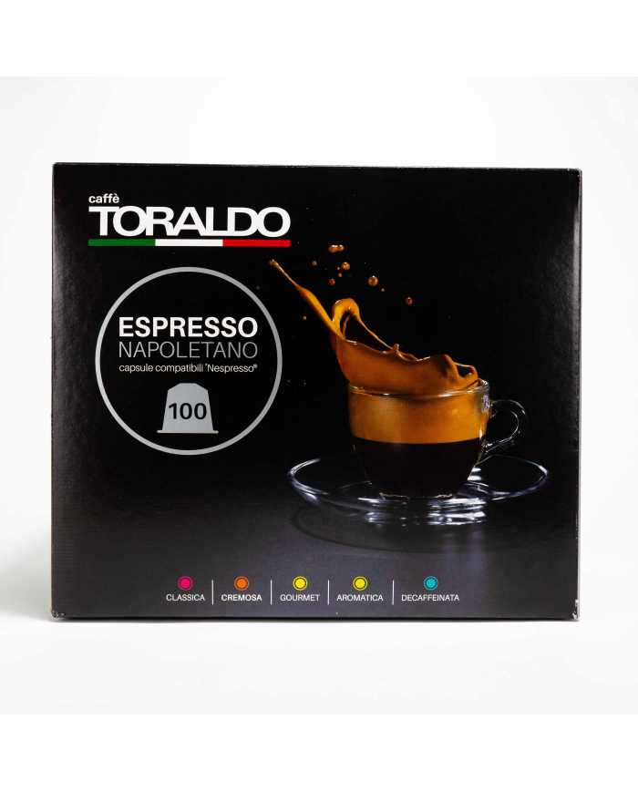 CAFFÈ TORALDO Espresso Napoletano Miscela Decaffeinata Compatibile