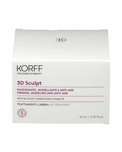 KORFF 3D Sculpt Trattamento Labbra Rassodante Modellante Anti-Age 15ml 980145369 Korff