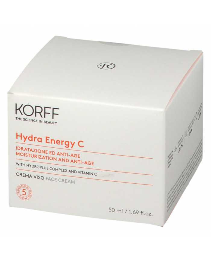 KORFF Hydra Energy C Crema Viso Idratazione E Anti-Age 50 ml 944941602 Korff