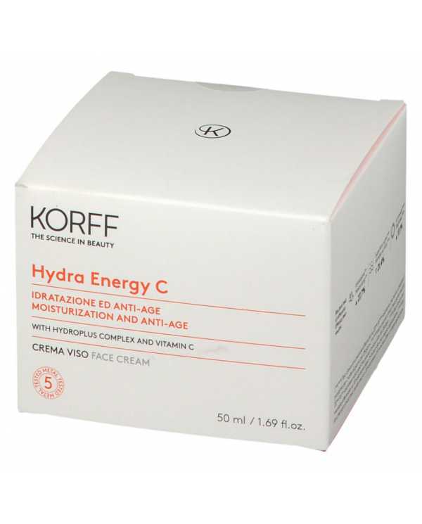 KORFF Hydra Energy C Crema Viso Idratazione E Anti-Age 50 ml 944941602 Korff