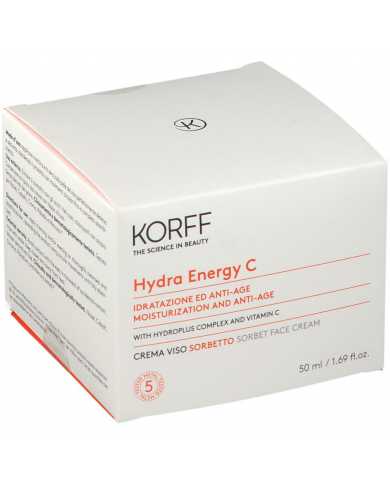 KORFF Hydra Energy C Crema Viso Sorbetto Idratazione ed Anti-Age 50 ml 944941614 Korff