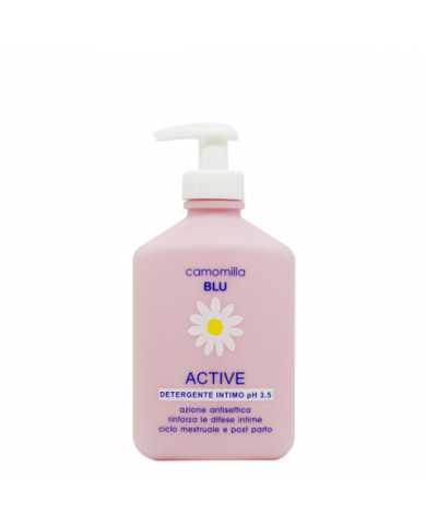 CAMOMILLA BLU Active Detergente Intimo pH 3.5 Azione Antisettiva 300ml