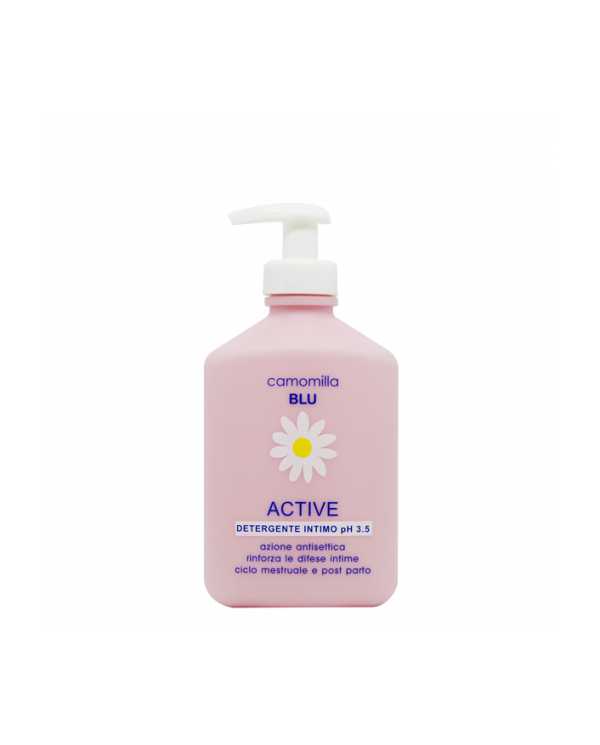 CAMOMILLA BLU Active Detergente Intimo pH 3.5 Azione Antisettiva 300ml