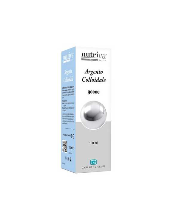 NUTRIVA Argento Colloidale in Gocce 100 ml 970758958 Nutriva