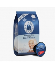 CAFFÈ BORBONE Miscela Blu Compatibile Con Nescafé Dolce Gusto 15 Capsule  Caffè Borbone