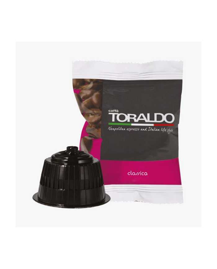 CAFFÈ TORALDO Espresso Napoletano Miscela Classica Compatibile Con Nescafé Dolce Gusto 100 Capsule  Caffè Toraldo