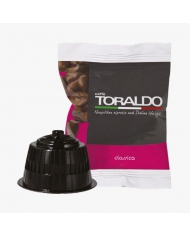 CAFFÈ TORALDO Espresso Napoletano Miscela Classica Compatibile Con Nescafé Dolce Gusto 100 Capsule  Caffè Toraldo