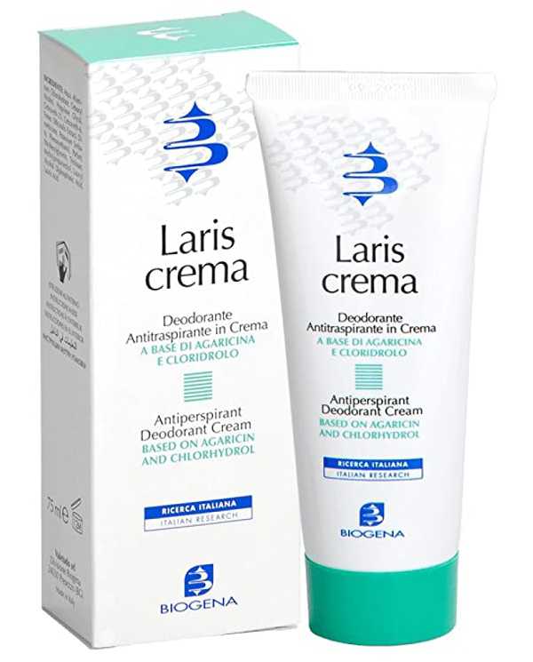 BIOGENA Laris Crema Deodorante Antitraspirante In Crema 75 ml 908604147 Biogena