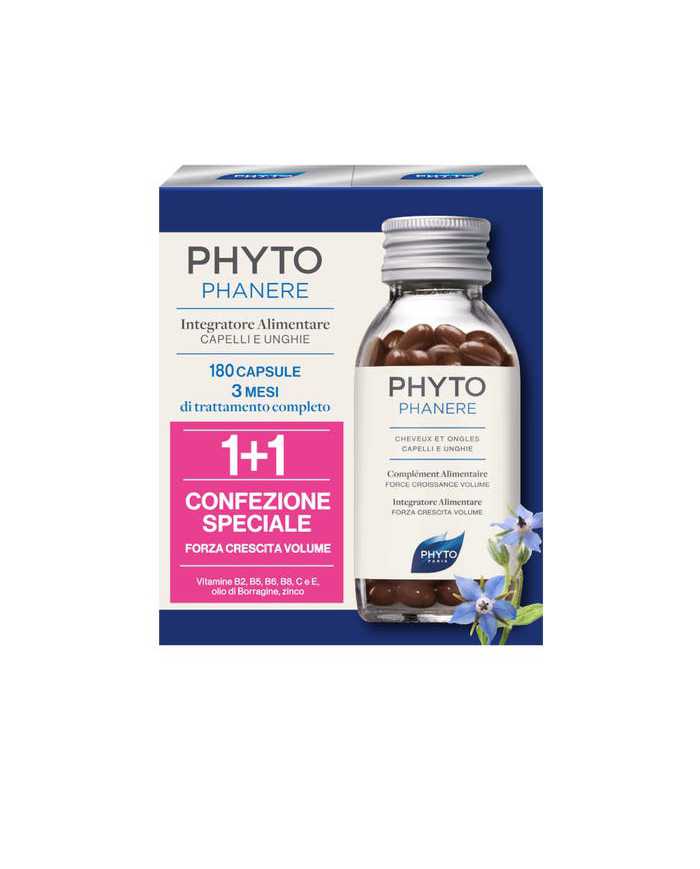 PHYTO Phanere Integratore 1+1 Capelli E Unghie 2 x 50,7 g 925205256 Phyto