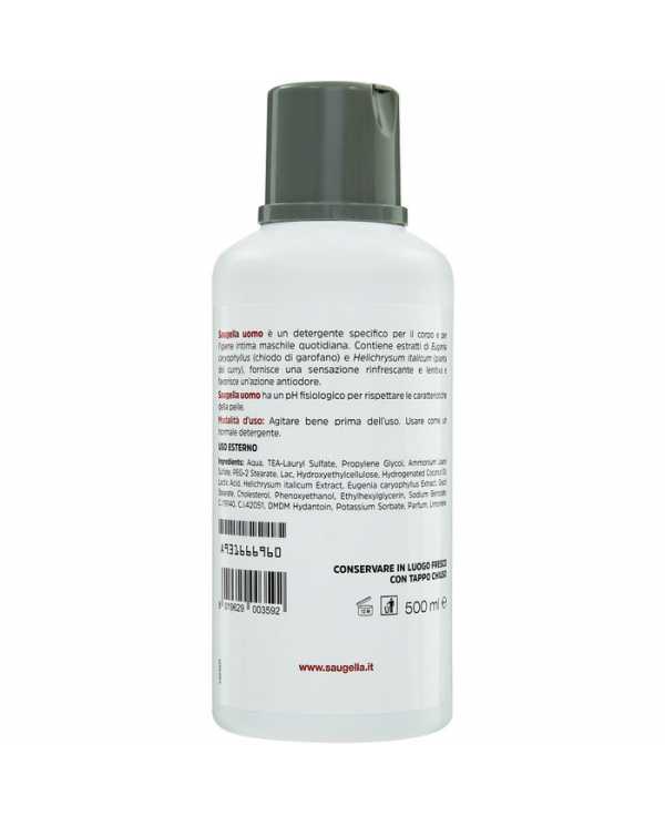 SAUGELLA Uomo Detergente Maschile 500 ml 931666960 Saugella