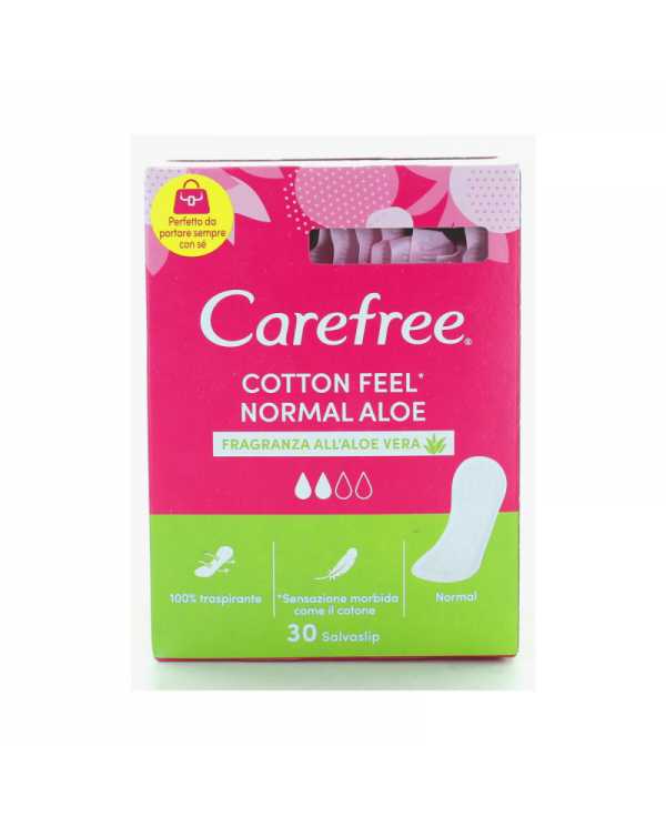 CAREFREE Cotton Aloe Salvaslip S/M 30 Pezzi  Carefree