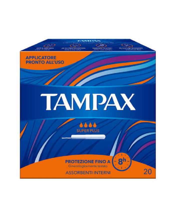 TAMPAX Assorbente Interno Super Plus 20 Pezzi  Tampax