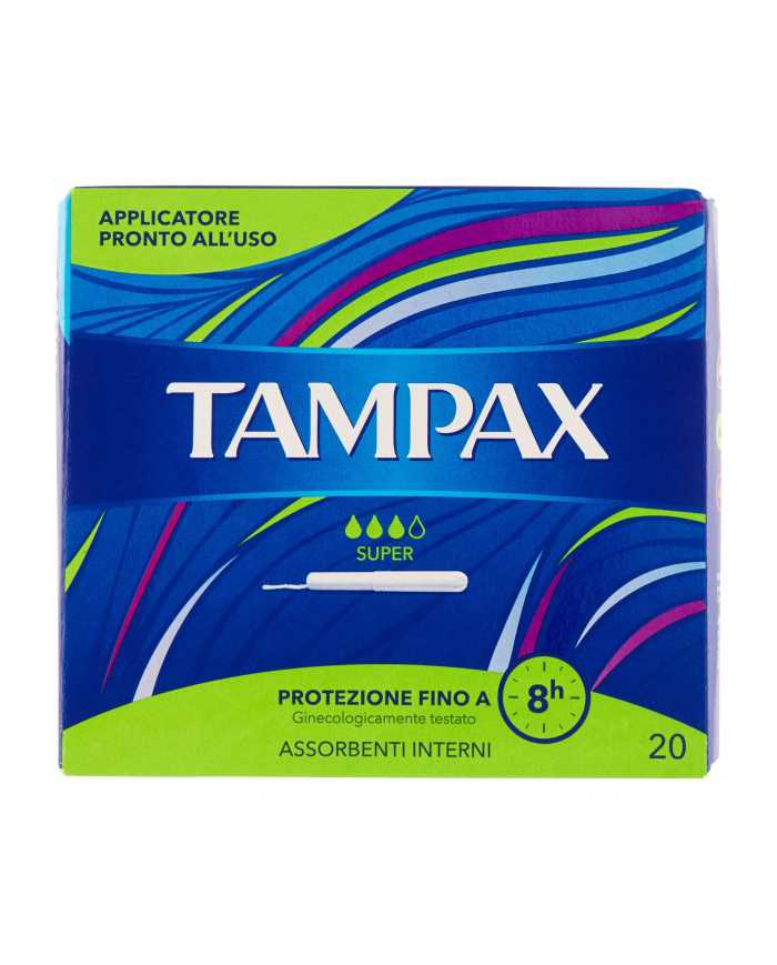 TAMPAX Assorbente Interno Super 20 Pezzi  Tampax