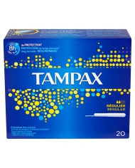 TAMPAX Assorbente Interno Regular 20 Pezzi  Tampax