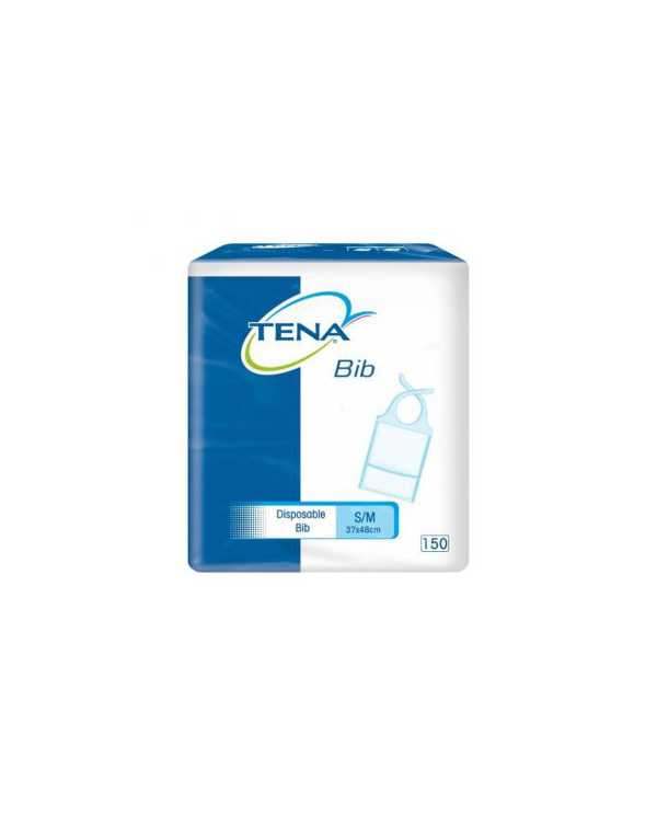 TENA Bibs Bavaglini Monouso S/M 150 Pezzi  Tena