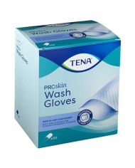 TENA Wash Glove Manopola Asciutta Monouso 50 Pezzi  Tena