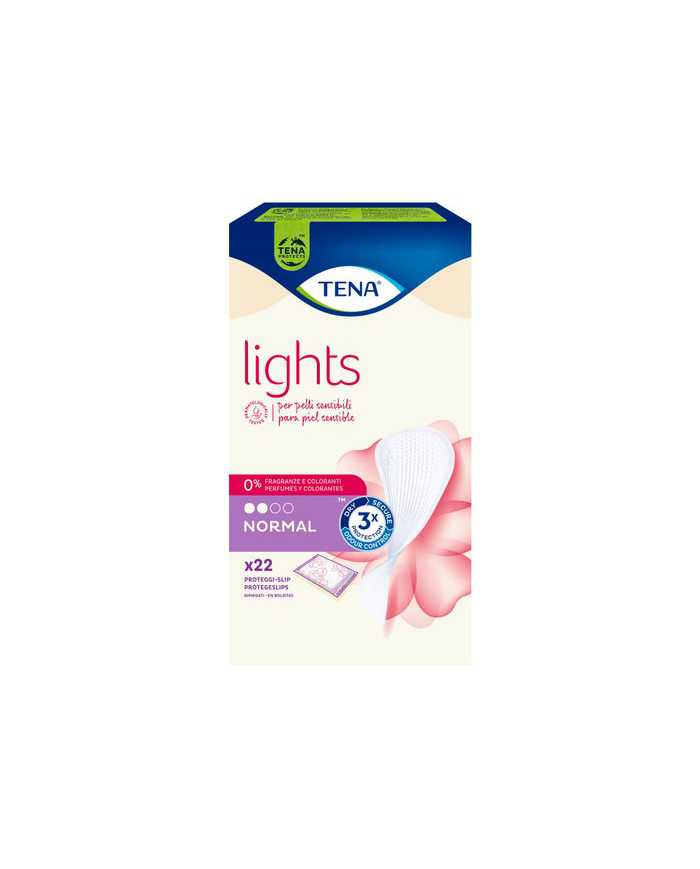 TENA Lights Proteggi-Slip Normal 22 Pezzi  Tena