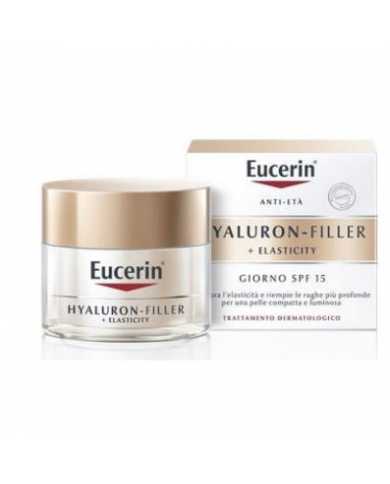 EUCERIN Hyaluron-Filler + Elasticity Crema Anti Età Giorno Spf 15 50 ml 972765919 Eucerin