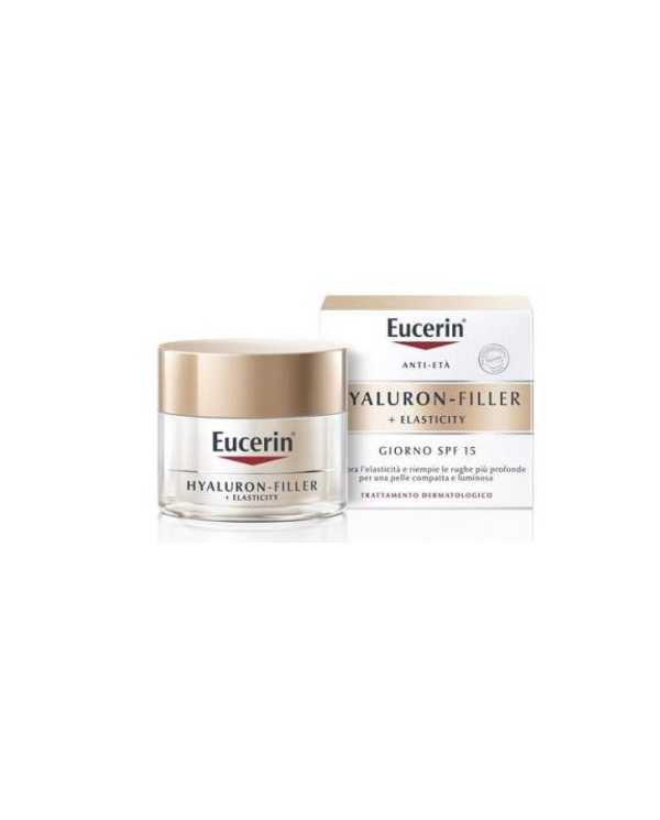 EUCERIN Hyaluron-Filler + Elasticity Crema Anti Età Giorno Spf 15 50 ml 972765919 Eucerin