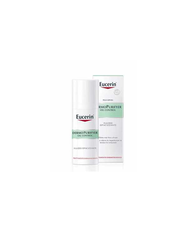 EUCERIN DermoPurifyer Oil Control Fluido Opacizzante Per Pelle Impura 50 ml 973881372 Eucerin