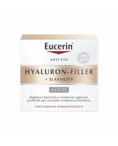 EUCERIN Hyaluron-Filler + Elasticity Crema Anti-Età Notte 50 ml 972765921 Eucerin