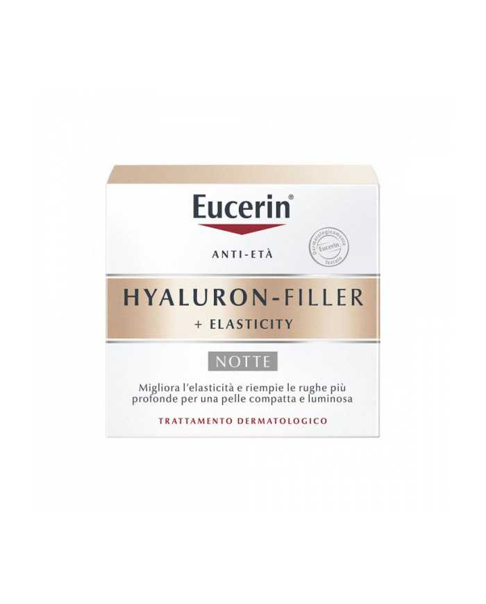 EUCERIN Hyaluron-Filler + Elasticity Crema Anti-Età Notte 50 ml 972765921 Eucerin
