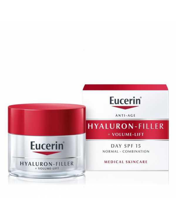 EUCERIN Hyaluron-Filler + Volume-Lift Crema Anti-Età Giorno Spf 15 Pelle Da Normale A Mista 50 ml 924289440 Eucerin