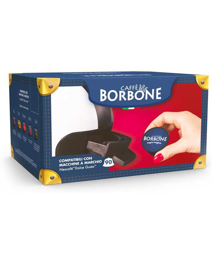 CAFFÈ BORBONE Miscela Oro Compatibile Con Nescafé Dolce Gusto 90 Capsule  Caffè Borbone