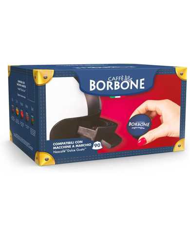 CAFFÈ BORBONE Miscela Blu Compatibile Con Nescafé Dolce Gusto 90 Capsule  Caffè Borbone