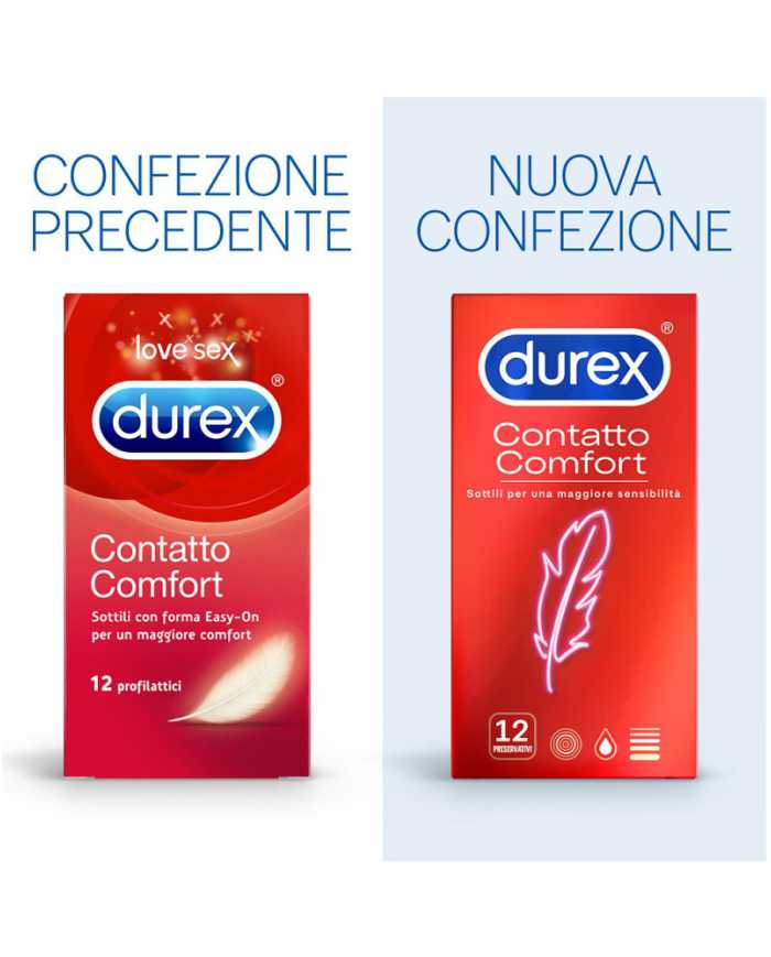 DUREX Contatto Comfort 12 Pezzi 924893732 Durex