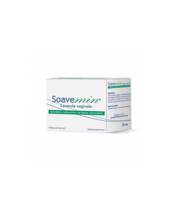 SOAVEMIN Lavanda Vaginale 5 Flaconi 100ml 933336632