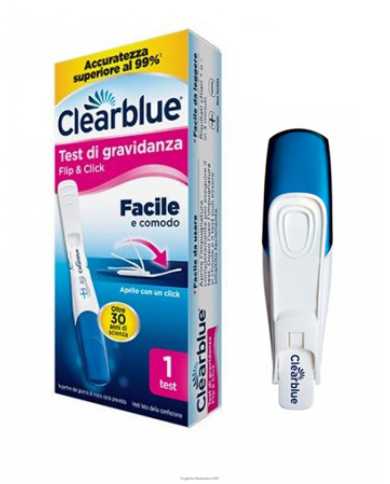 CLEARBLUE Test di Gravidanza Flip & Click 1Pezzo 976311302 Clearblu