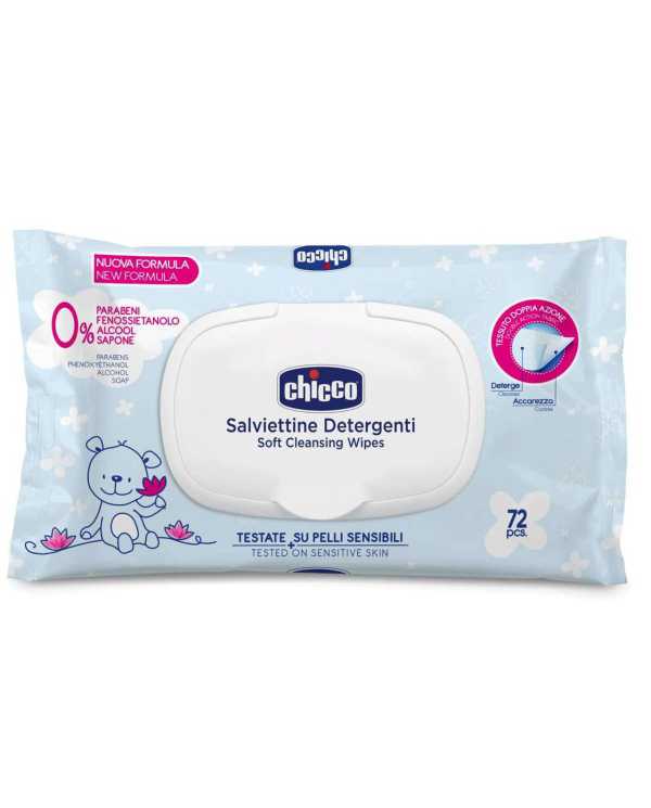 CHICCO Salviette Detergenti 72 Pezzi 973330145 Chicco