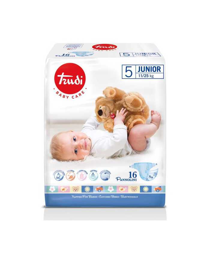 TRUDI Baby Care Pannolino Bambino 11/25 KG 16 Pezzi 982463236 Trudi