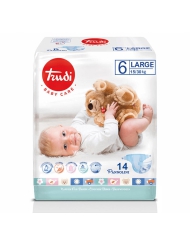 TRUDI Baby Care Pannolini Extra Large 15/30kg 14 Pezzi 982463248 Trudi