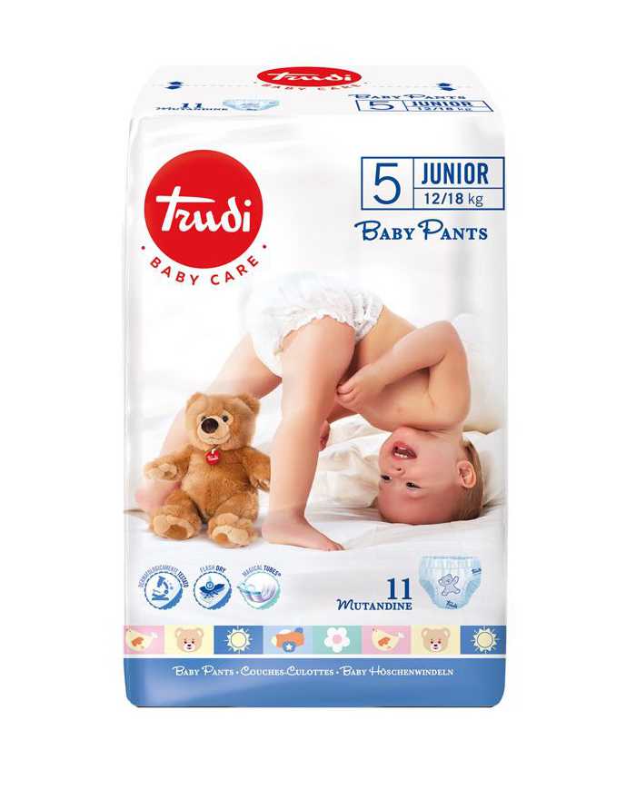 TRUDI Baby Care Pants Junior 12/18KG 11 Pezzi 982984902 Trudi