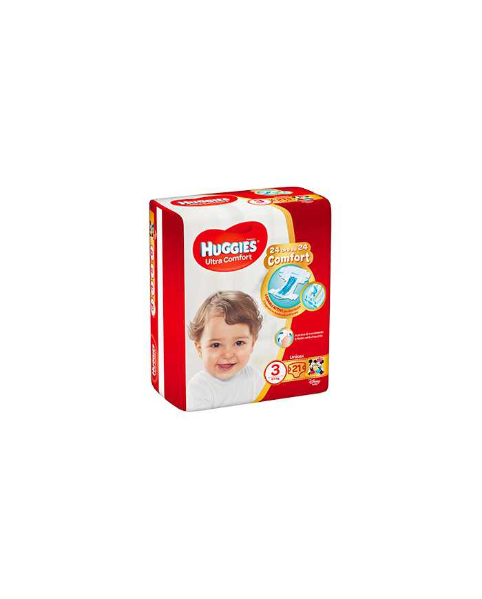 HUGGIES Ultra Comfort Taglia 3 4/9kg 21 Pezzi 5029053567495 Huggies