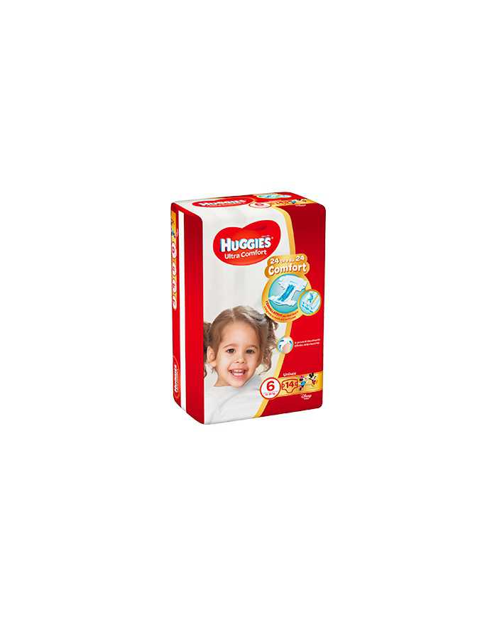 HUGGIES Ultra Comfort Taglia 6 16/30 kg 14 Pezzi 5029053567525 Huggies