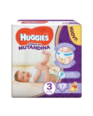 HUGGIES Mutandina Taglia 3 6/11kg 17 Pezzi 5029053564326 Huggies