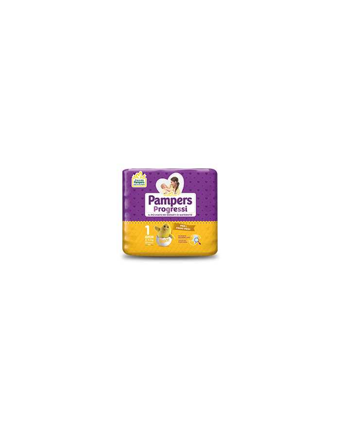 PAMPERS Progressi Taglia 1 2/5kg 28 Pezzi 901560351 Pampers