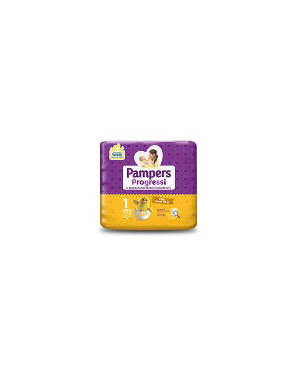 PAMPERS Progressi Taglia 1 2/5kg 28 Pezzi 901560351 Pampers