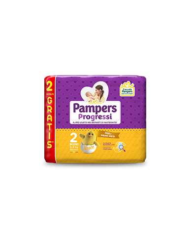 Pampers Progressi Mini Taglia 2 30 pezzi