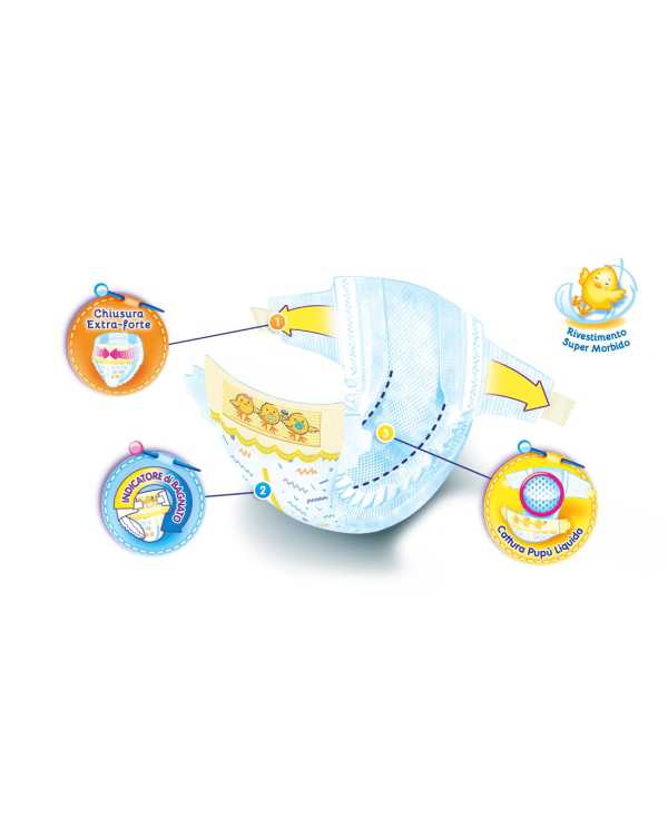 PAMPERS Progressi Taglia 2 3/6kg 30 Pezzi 979797495 Pampers