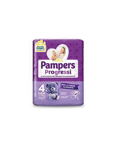 PAMPERS Progressi Taglia 4 7/18 kg 22 Pezzi 973076577 Pampers