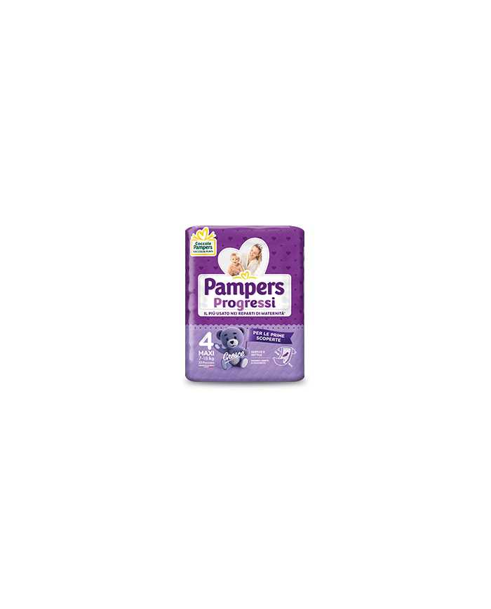 PAMPERS Progressi Taglia 4 7/18 kg 22 Pezzi