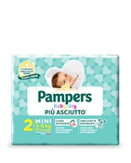 PAMPERS Baby Dry Taglia 2 3/6 Kg 24 Pannolini 925944668 Pampers