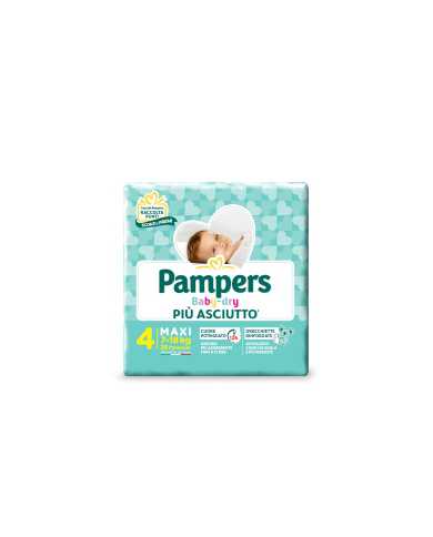 PAMPERS Baby Dry Taglia 4 7/18 Kg 18 Pannolini 984235933 Pampers
