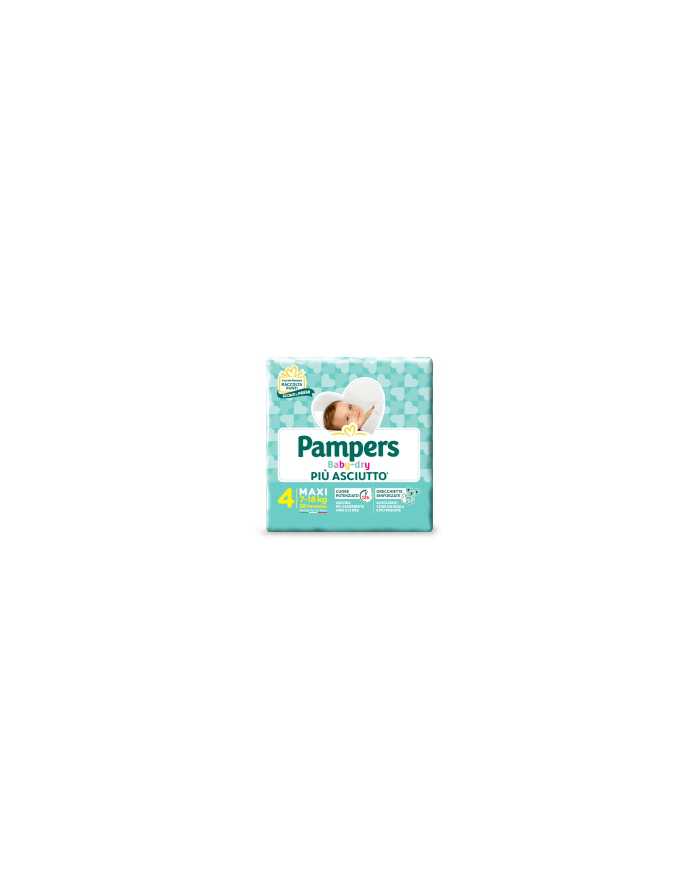 PAMPERS Baby Dry Taglia 4 7/18 Kg 18 Pannolini