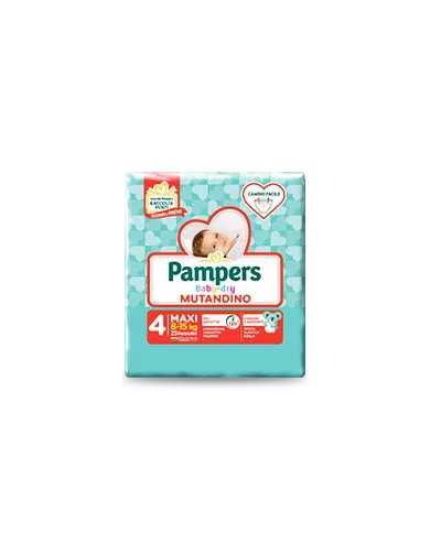 PAMPERS Mutandino Baby-Dry Taglia 4 8/15 kg 16 Pezzi 975026345 Pampers